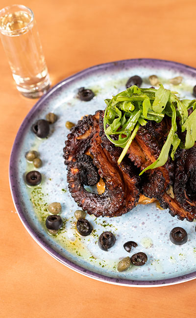 Pulpo a las brasas